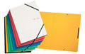VON Eckspanner A4, assortiert mit elastischen Eckbändern, Karton, 10 Stk.