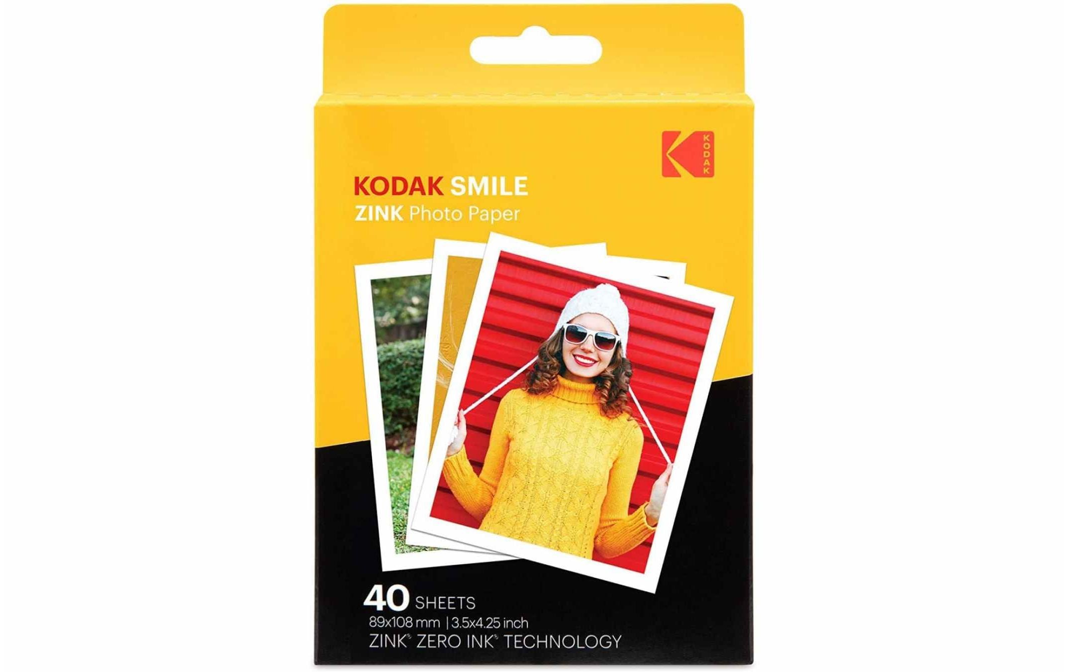 Kodak Sofortbildfilme 3x4 40er Pack zu Kodak Smile Classic