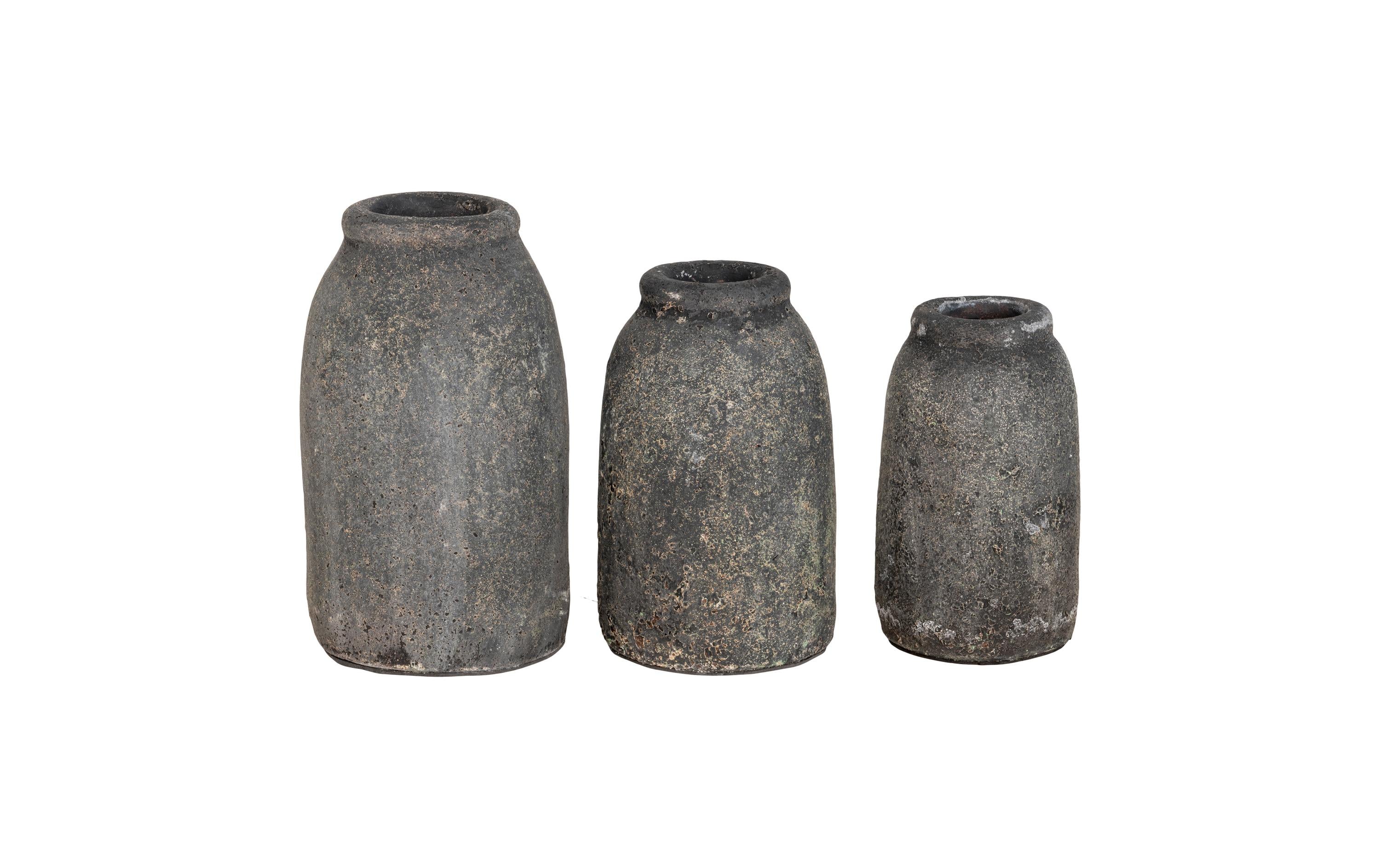 House Nordic Vase Velas 3 Stk., teracotta