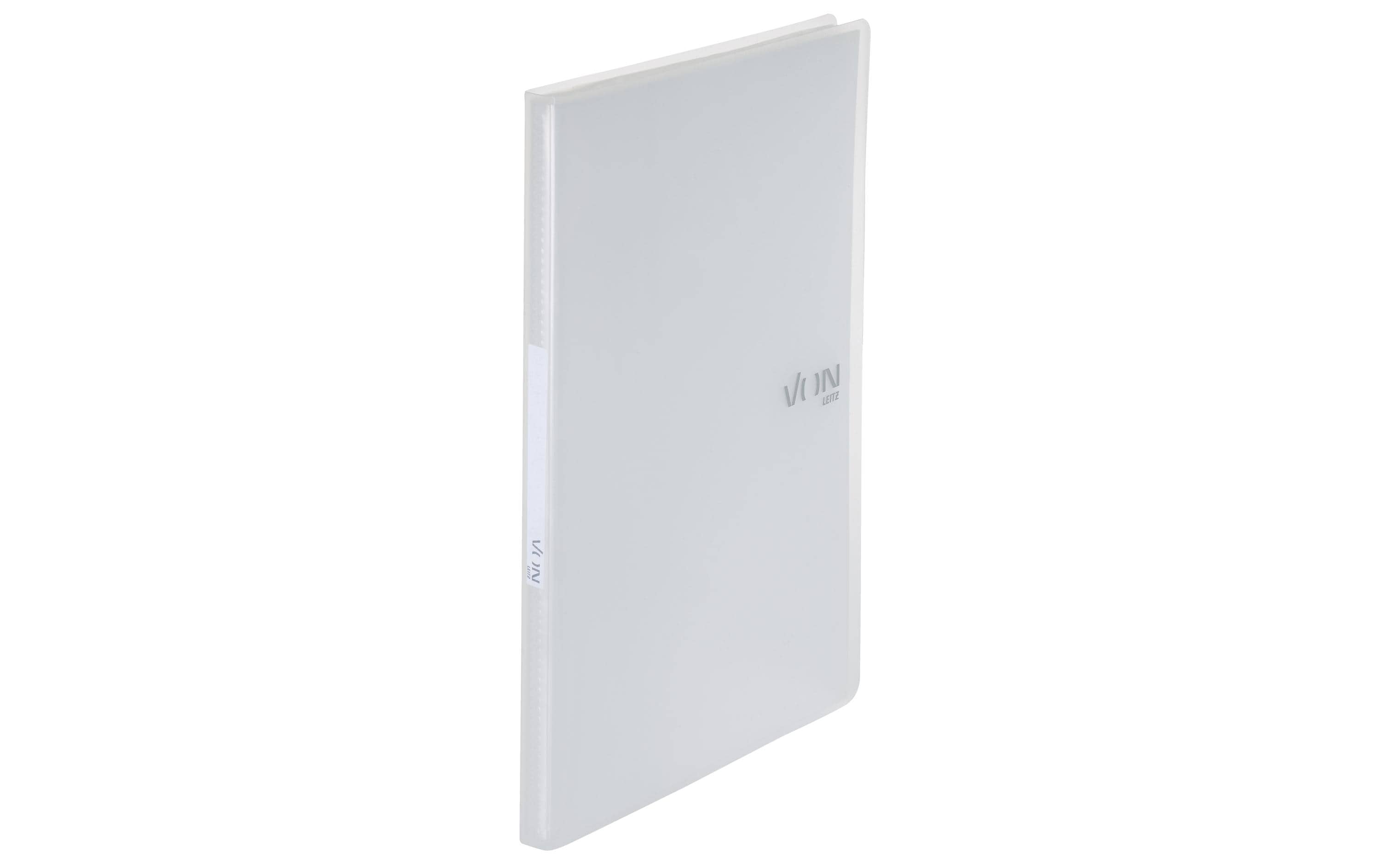 VON Sichtbuch A4 mit 30 Hüllen, PP weiss