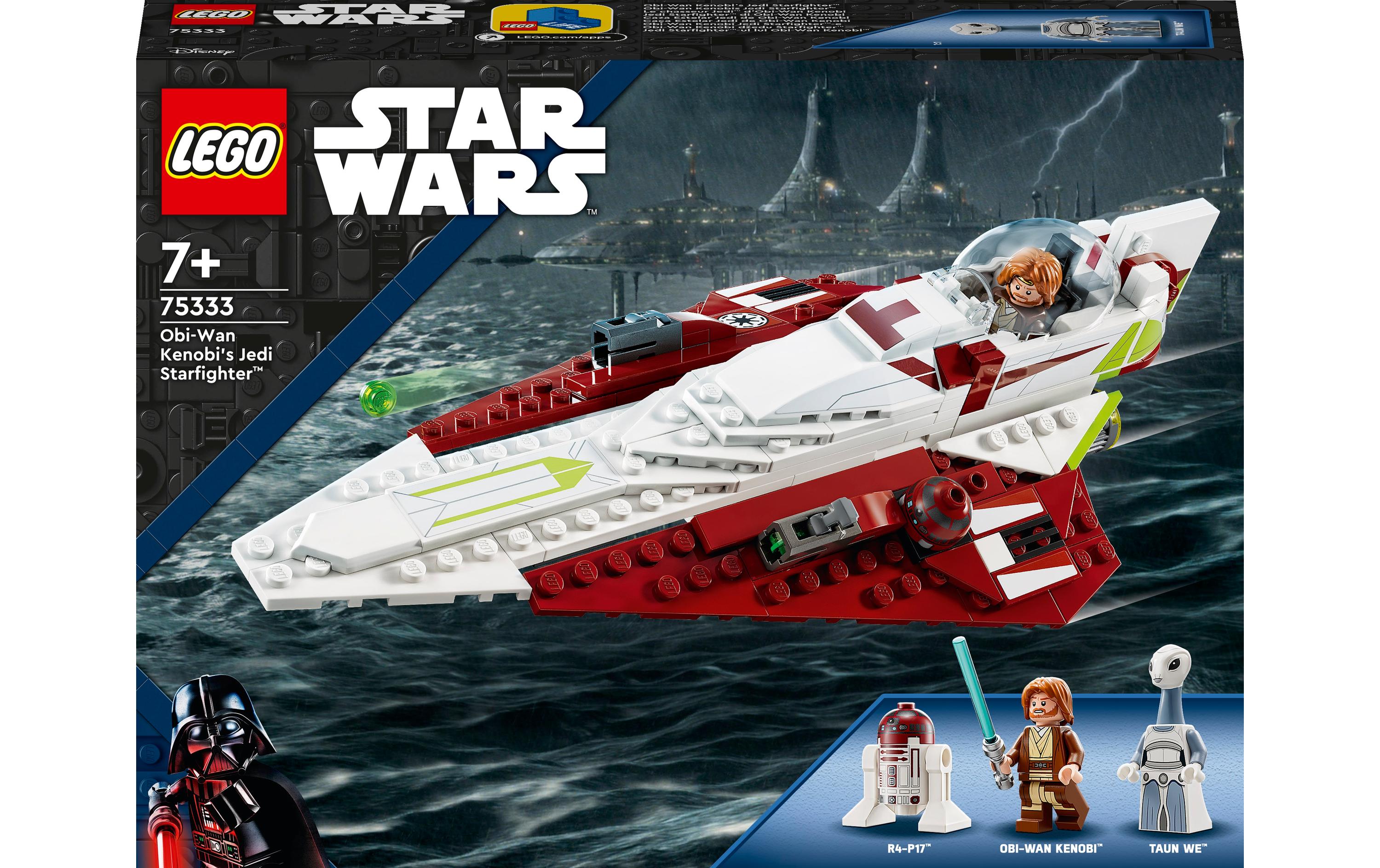 LEGO Jedi Starfighter 75333 Star Wars Alter: 7+, Teile: 282