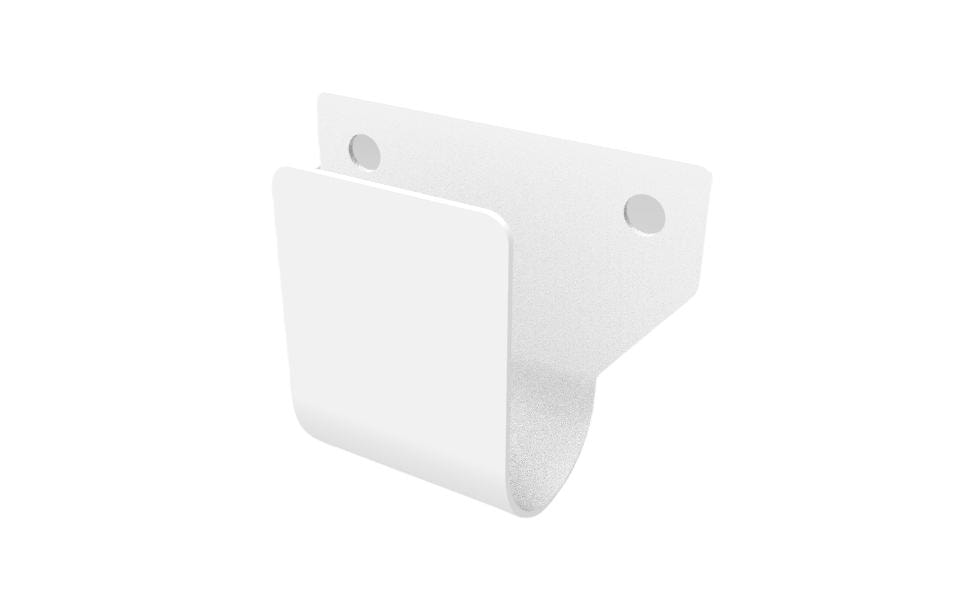Meierelektro EV Kabelhalter Weiss, 90 x 70 x 46 mm