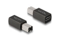 Delock USB2.0 Adapter USB Type-C Buchse zu Typ-B Stecker