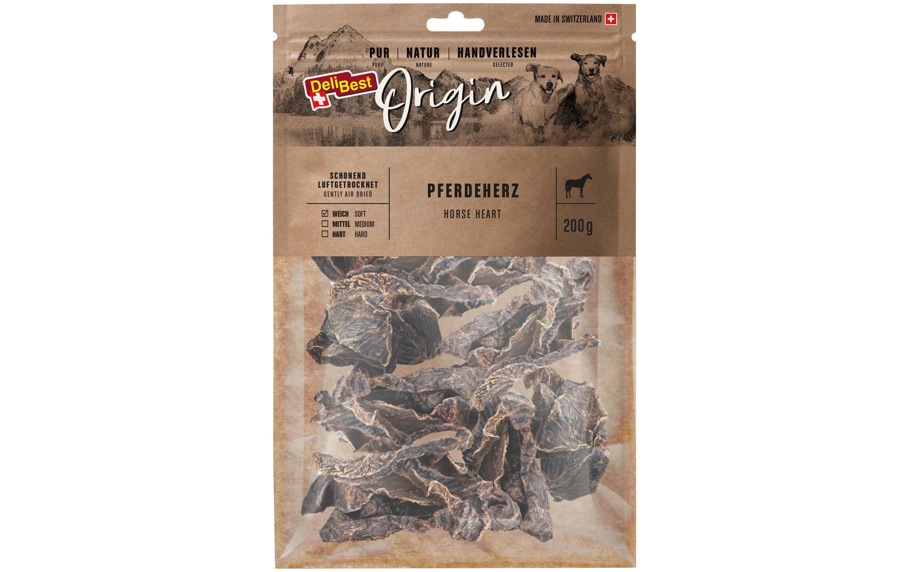 DeliBest Origin Pferdeherz 200g