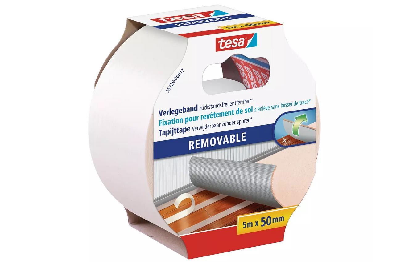 tesa Verlegeband non-permanent 50 mm x 5 m