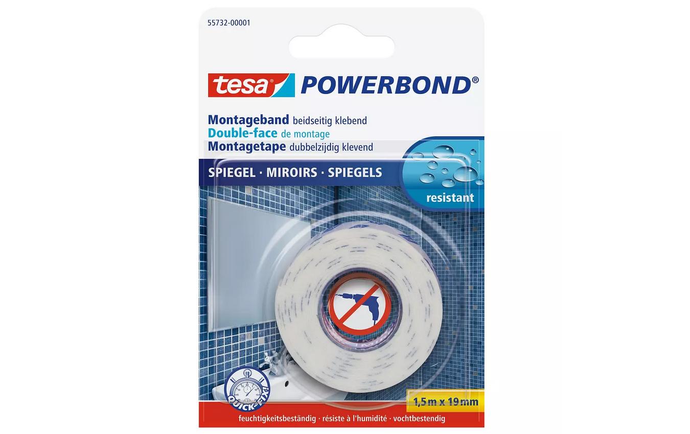 tesa Powerbond Spiegel 19 mm x 1,5 m