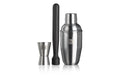 Vacu Vin Cocktailset Starter-Kit Shaker 350ml,Double Jigger 15-30ml,Stössel