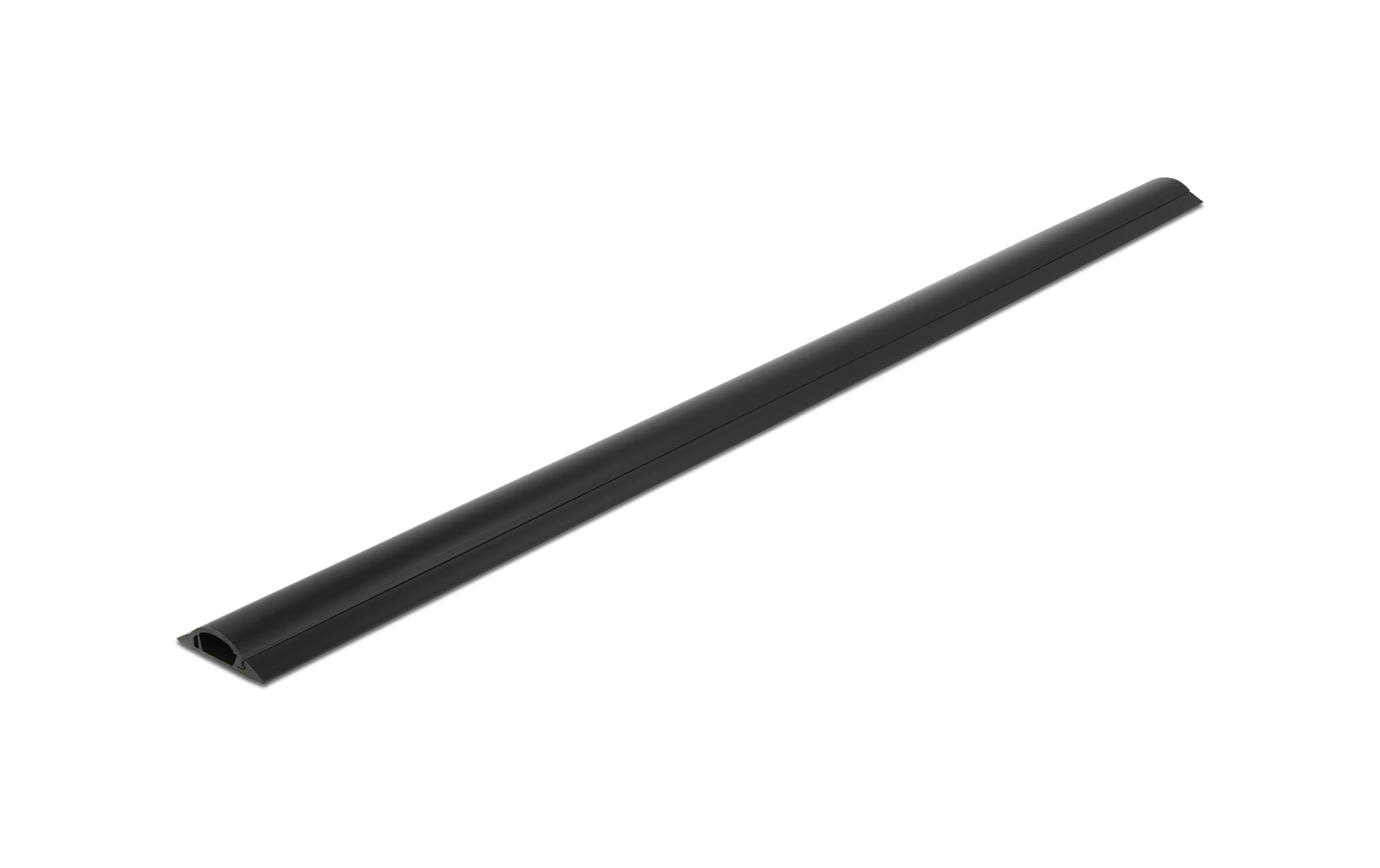 Delock Kabelkanal, 30mmx8mm, Schwarz 1m, selbstklebend, schwarz