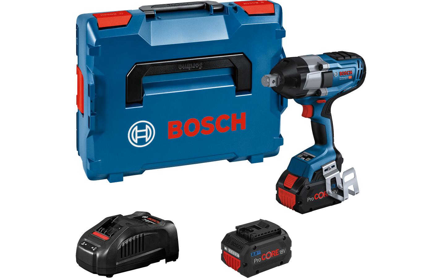 Bosch Professional Akku-Schlagschrauber GDS 18V-1050 H / 2 x 8.0Ah ProCORE