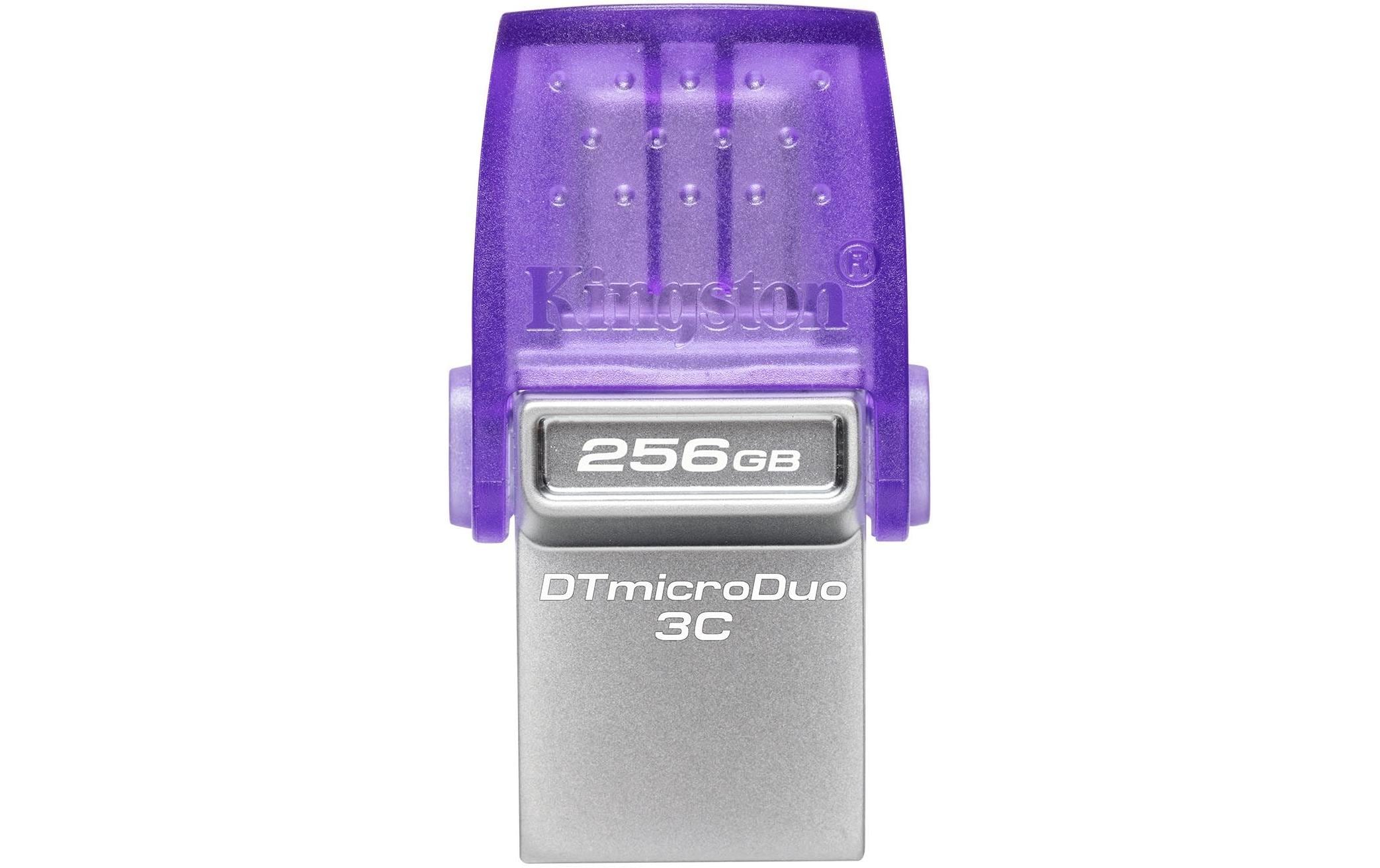Kingston DT MicroDuo 3C 200MB/s 256GB OTG USB 3.2 Gen 1 / Dual USB-A + USB-C