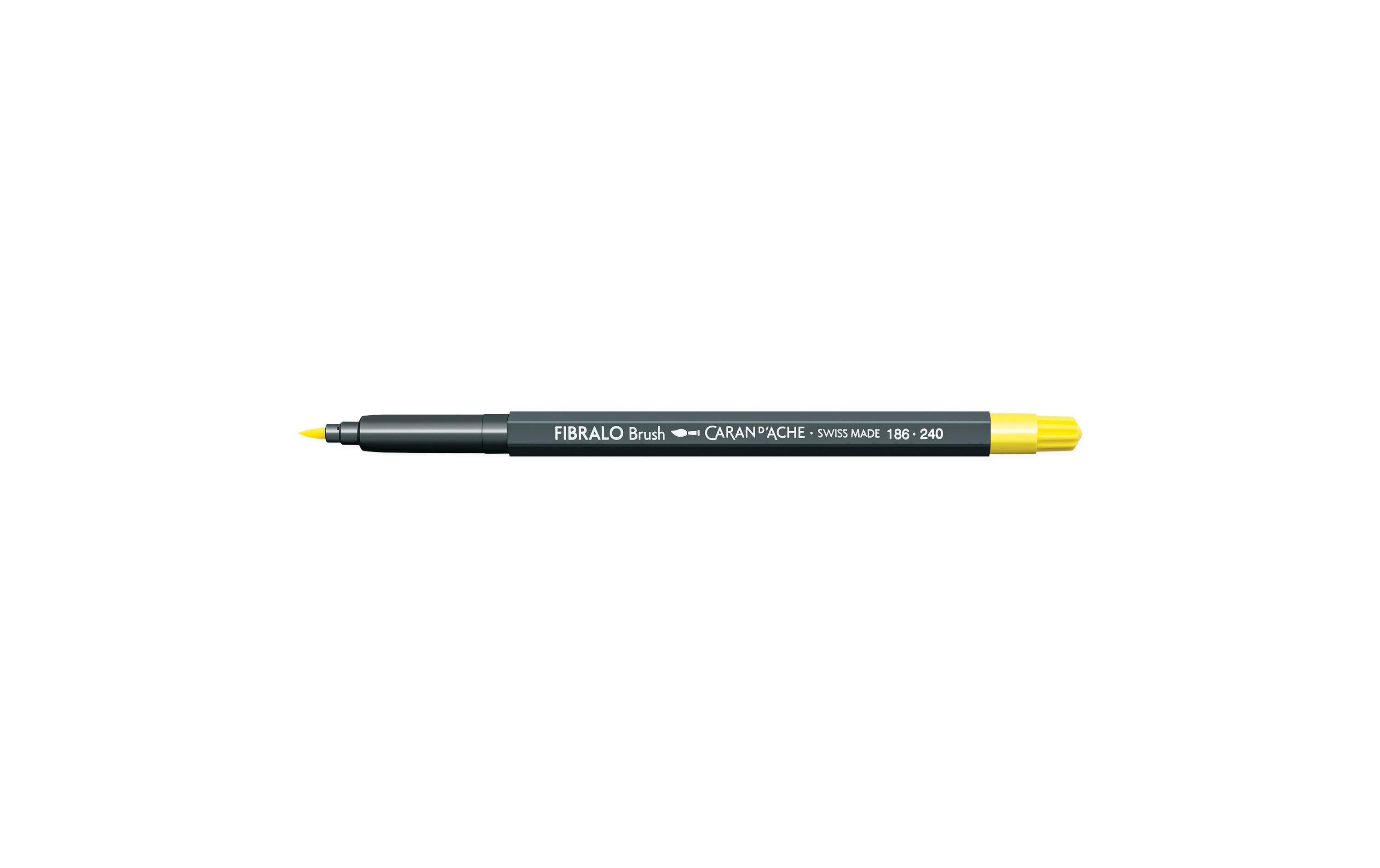 Caran dAche Classic Fibralo Brush zitronengelb