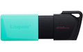 Kingston DTr Exodia M 256GB, USB 3.2 mit Schutzkappe (blaugrün) & Schlüsselring