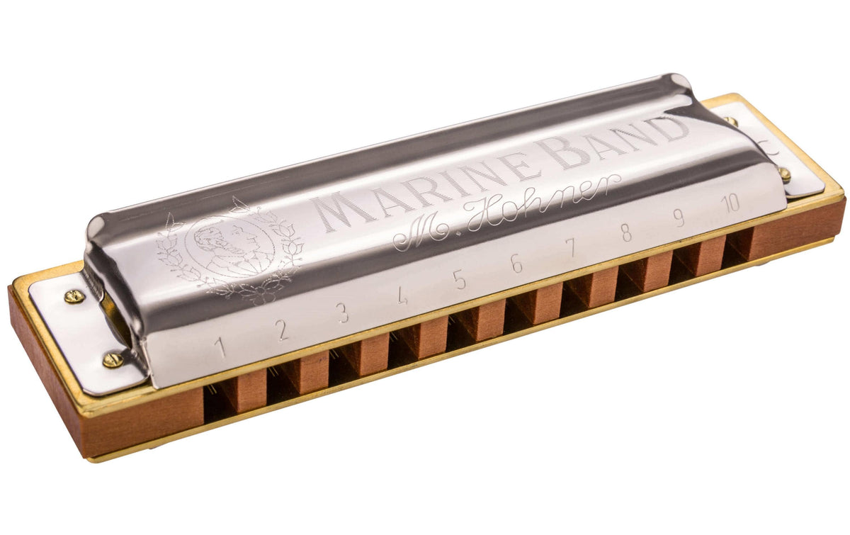 Hohner Marine Band 1896 C-Dur Mundharmonika, diatonisch