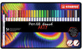 STABILO Pen 68 brush 30er Etui ARTY Metalletui