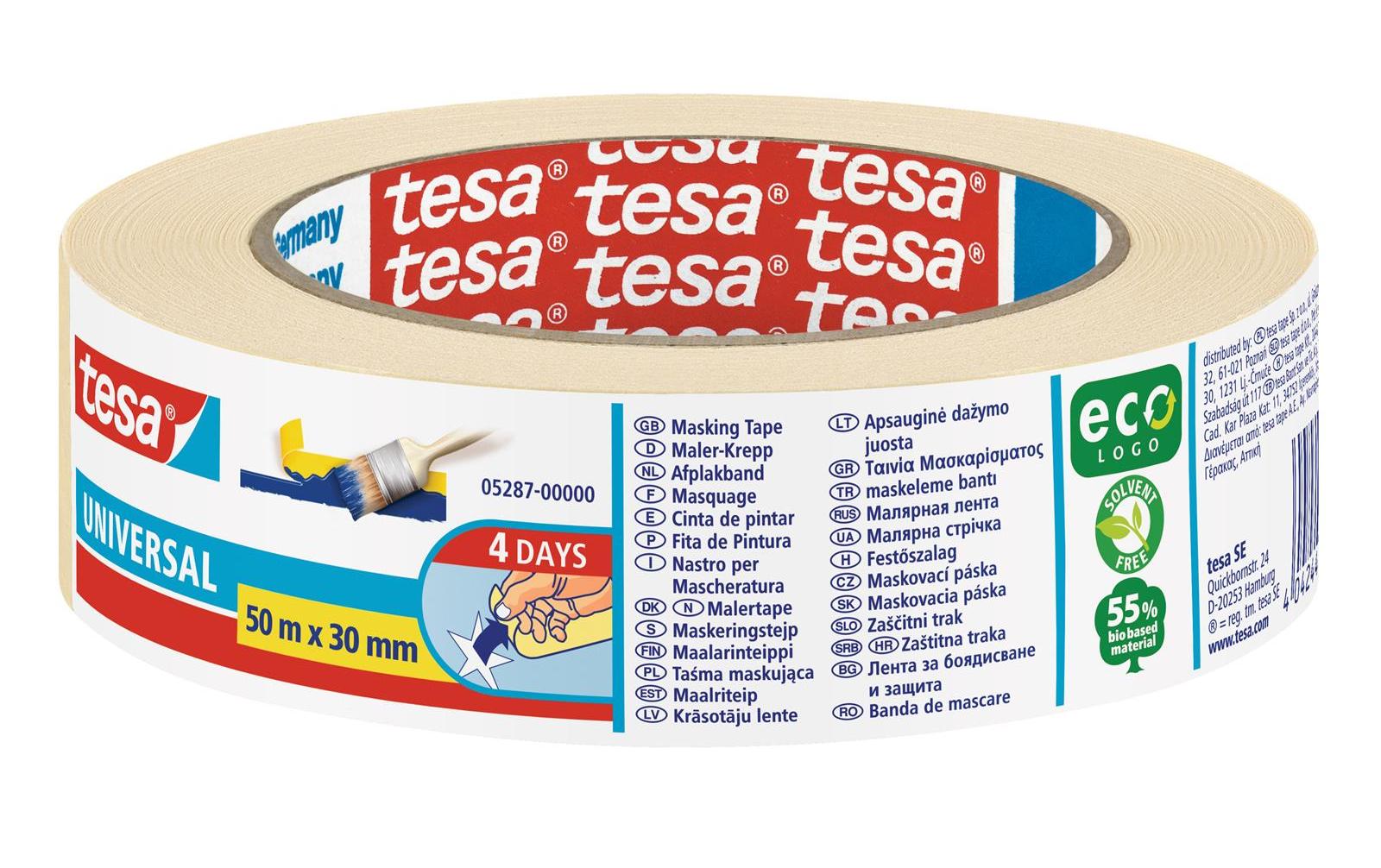 tesakrepp Abdeckband Universal 30 mm x 50 m