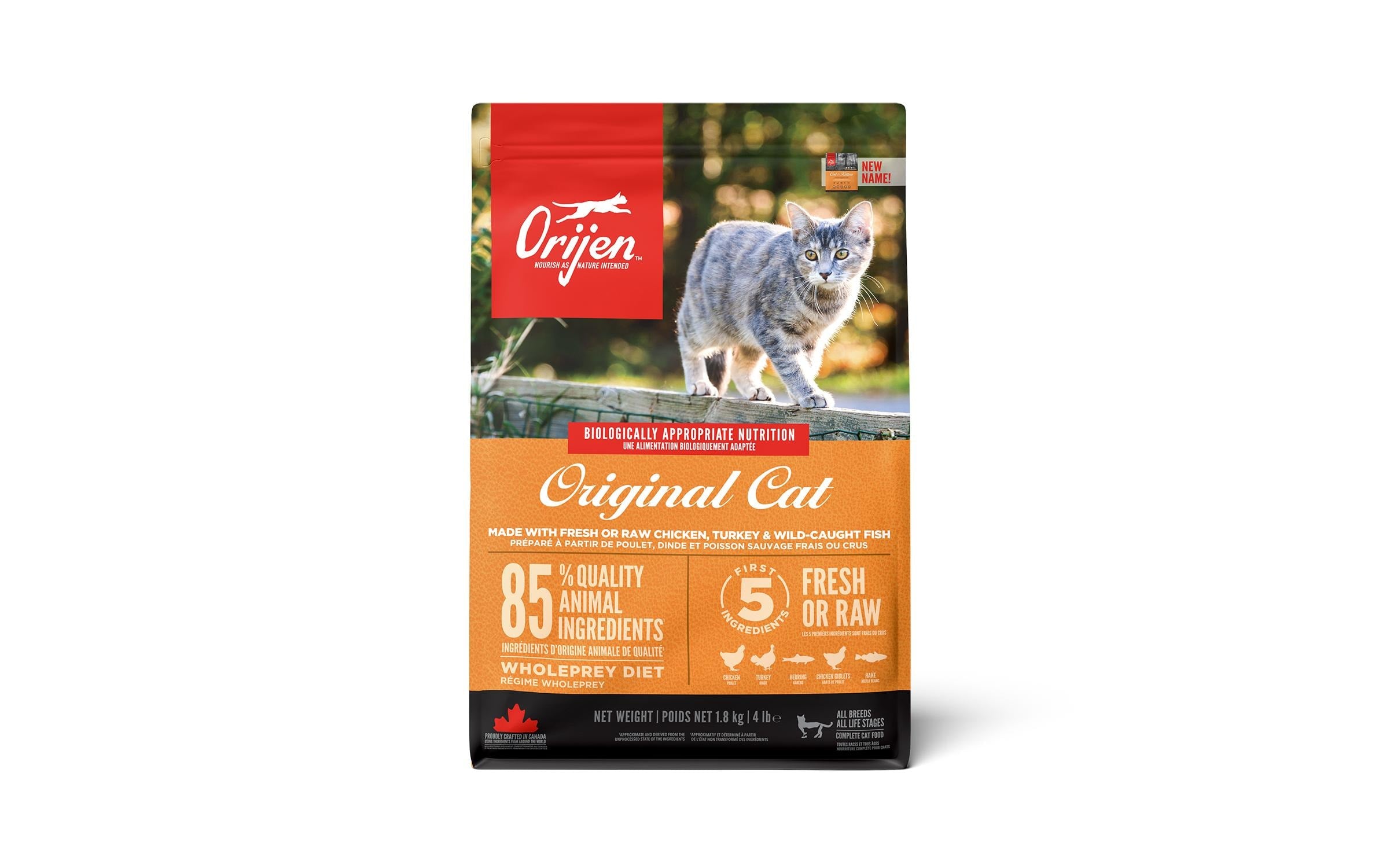 Orijen Cat Original  1.8kg mit Huhn