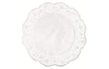 Demmler Tortenspitze Rose 30cm 6 Stück, weiss, rund