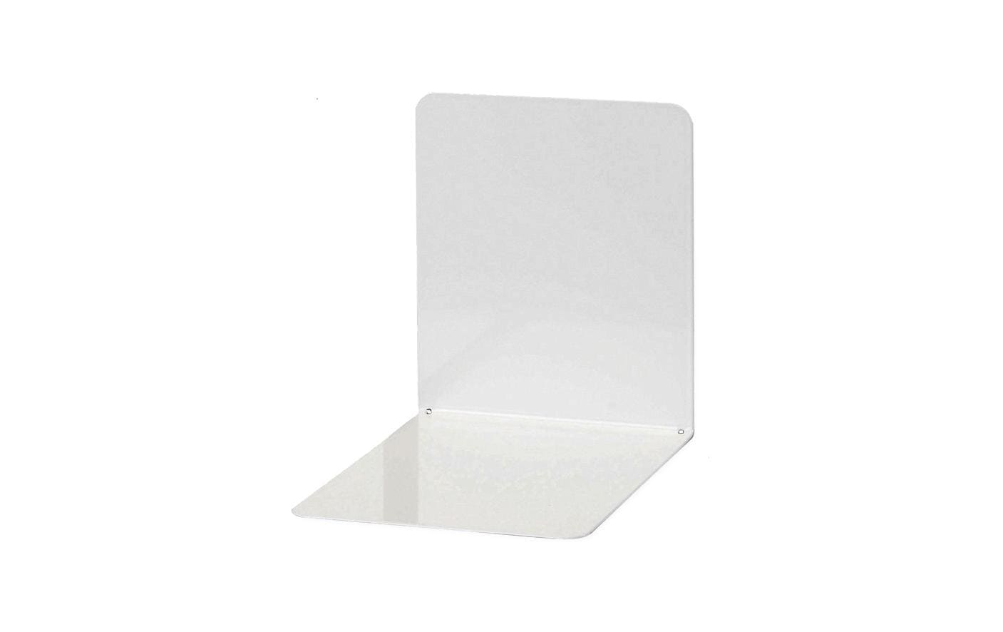 MAUL Buchstützen, 2 Stk breit, weiss