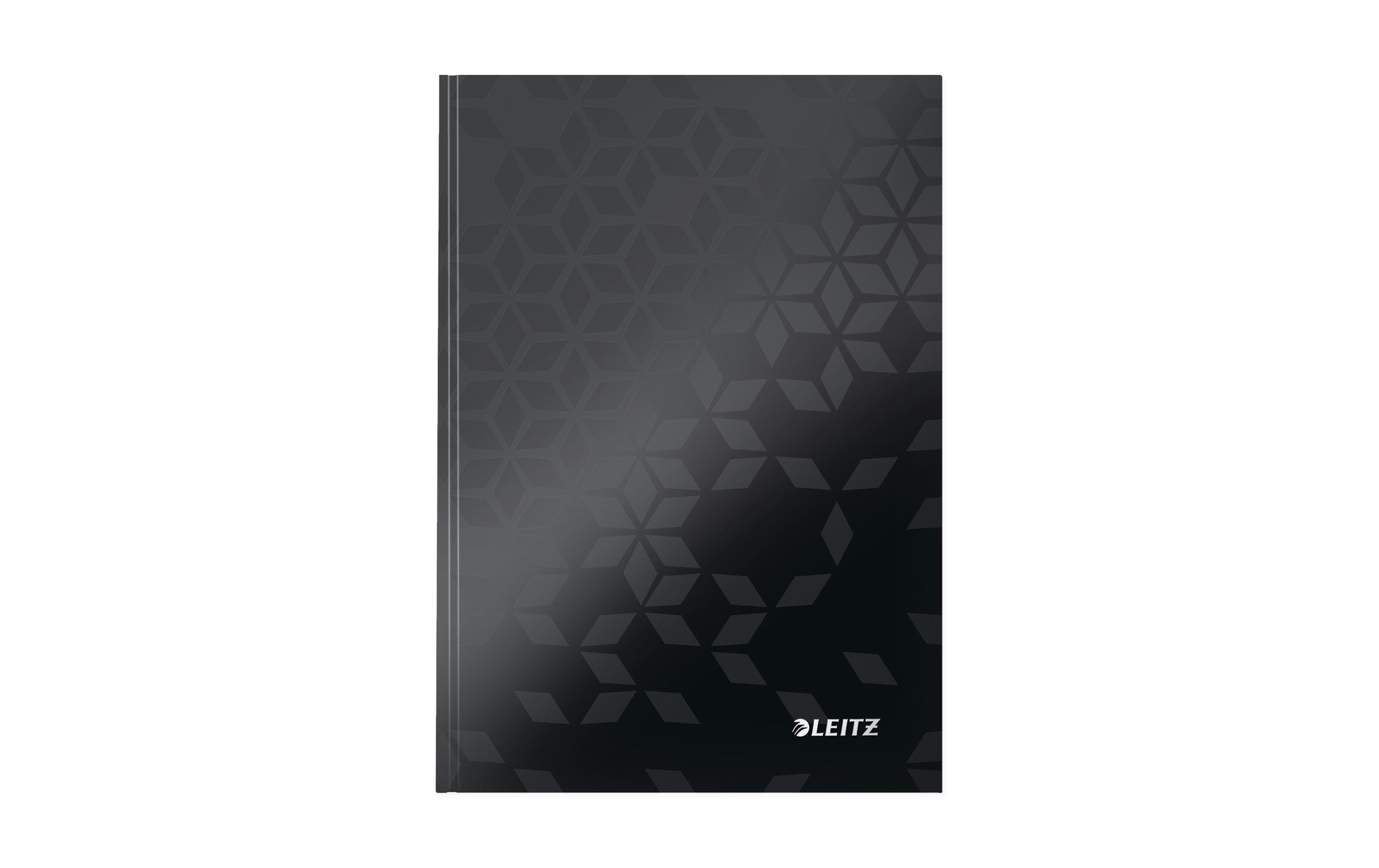 Leitz Notizbuch WOW schwarz, A5, 5 mm kariert