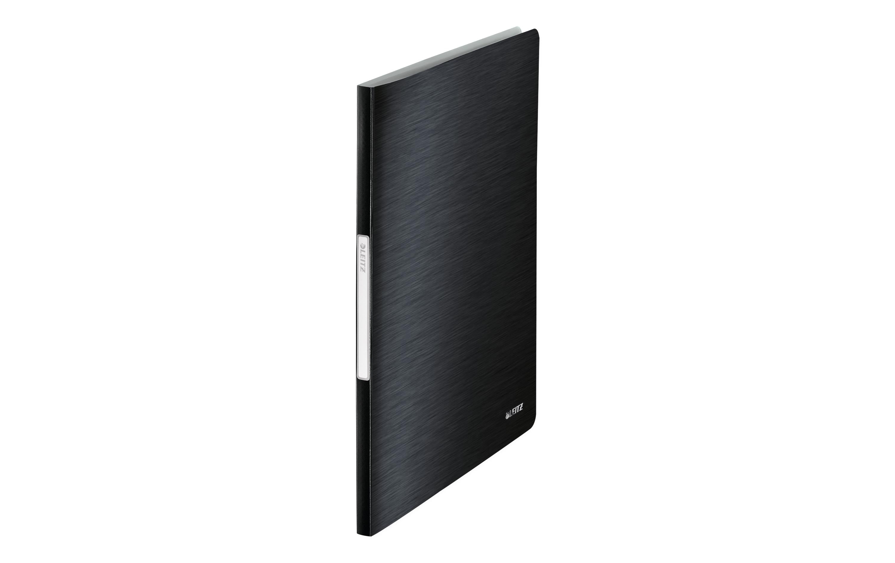 Leitz Sichtbuch PP Style 40 Hüllen, satin schwarz