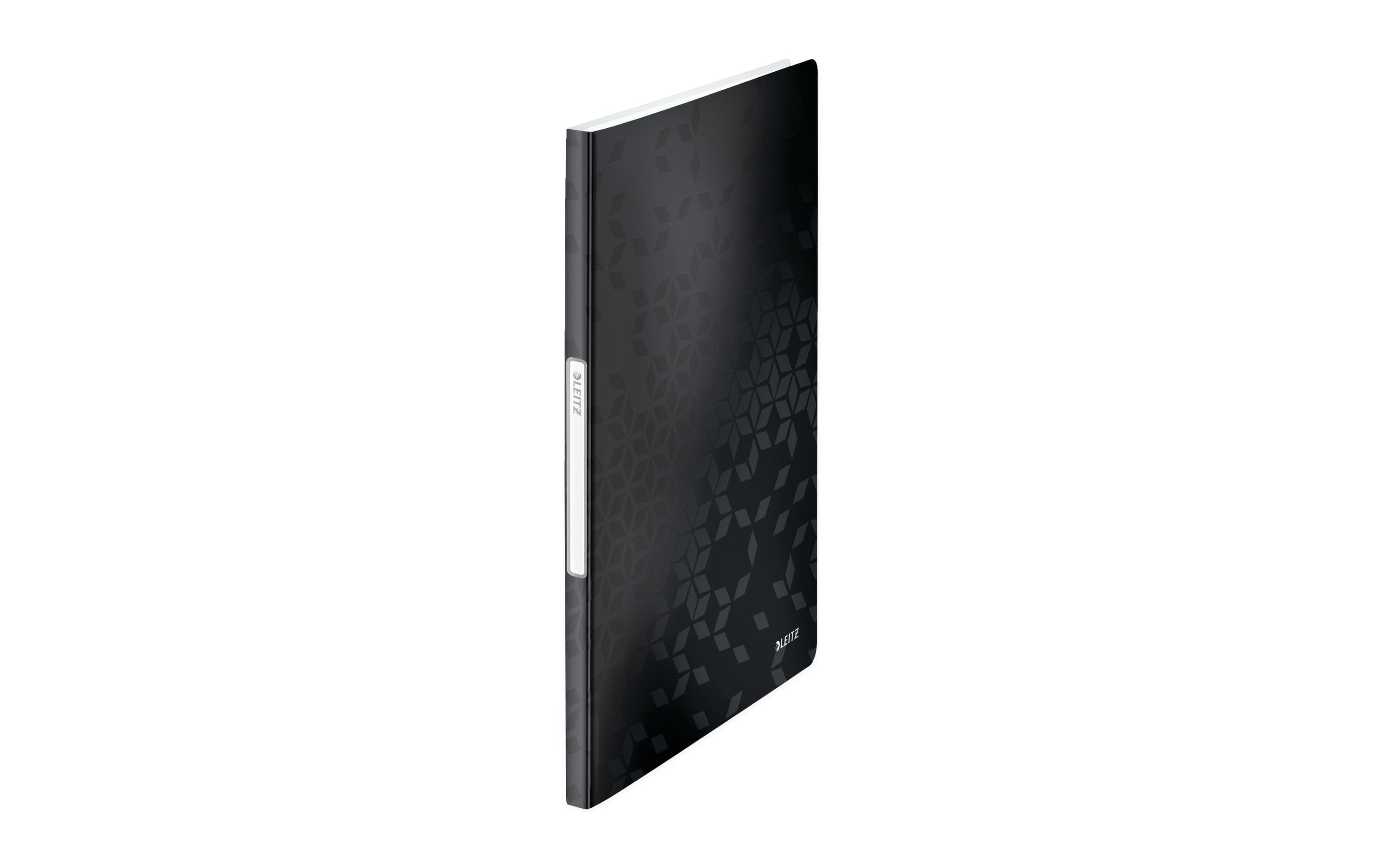 Leitz Sichtbuch WOW schwarz, 20 Hüllen