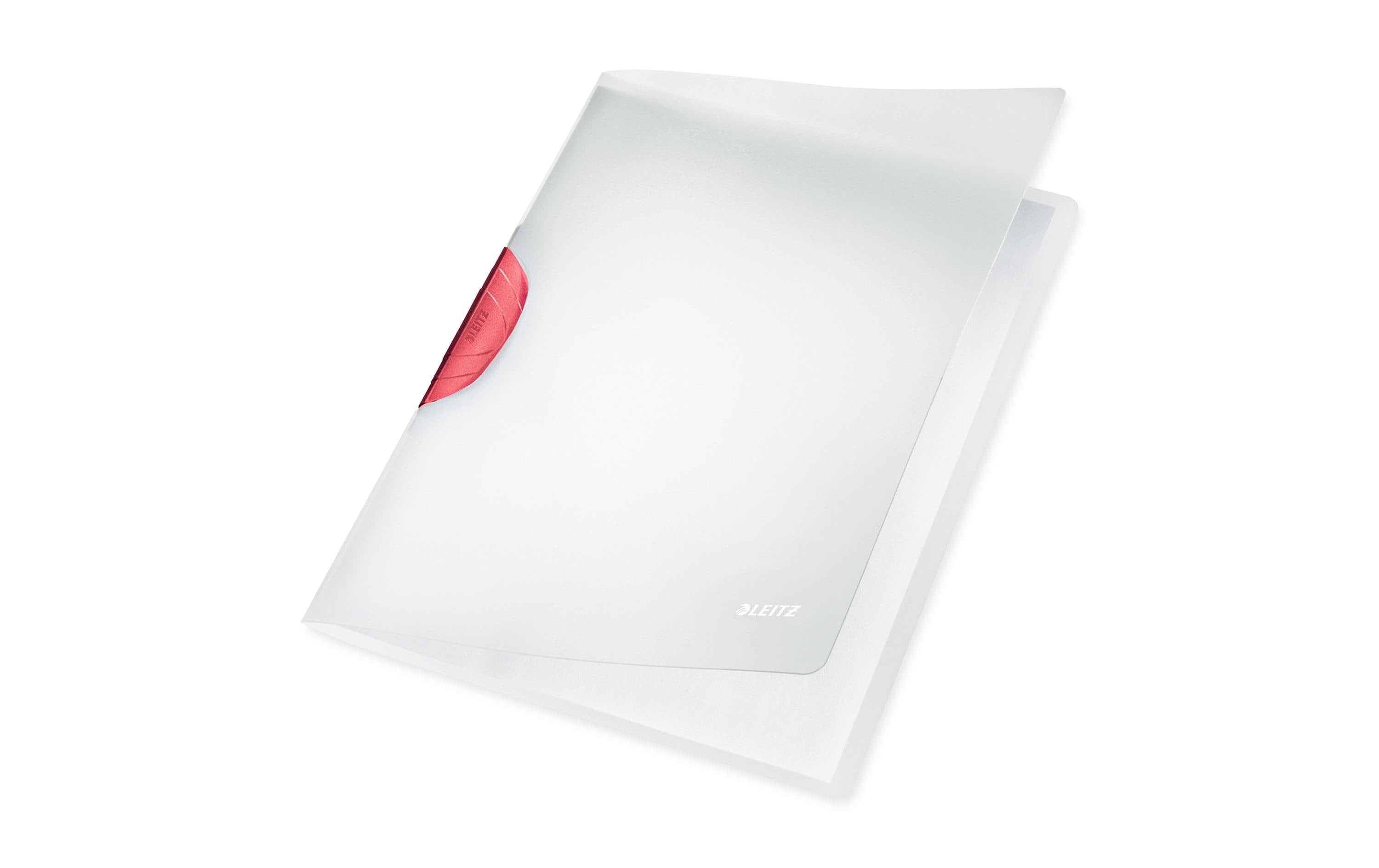 Leitz Klemmhefter Color-Clip Magic rot