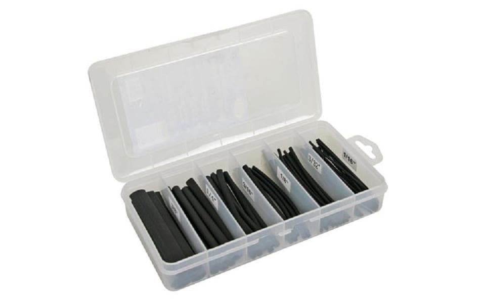 Velleman K/STB2G Schrumpfschlauch Set Menge: 85 Stück, 2.4 bis 12.7mm Duchmesser
