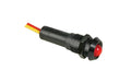 Velleman LED-Signalleuchte 12V rot schwarzes Gehäuse