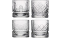 La Rochère Whiskyglas Dandy 4er Set 30cl, D. 8.6cm, H. 9cm