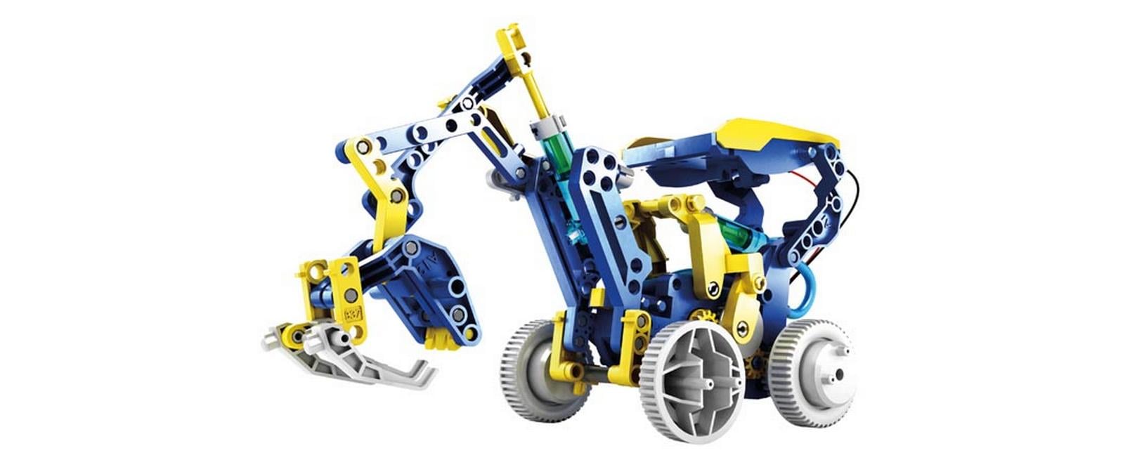 Velleman KSR17 Roboter 12-in-1 Bausatz, Solar und Hydraulik