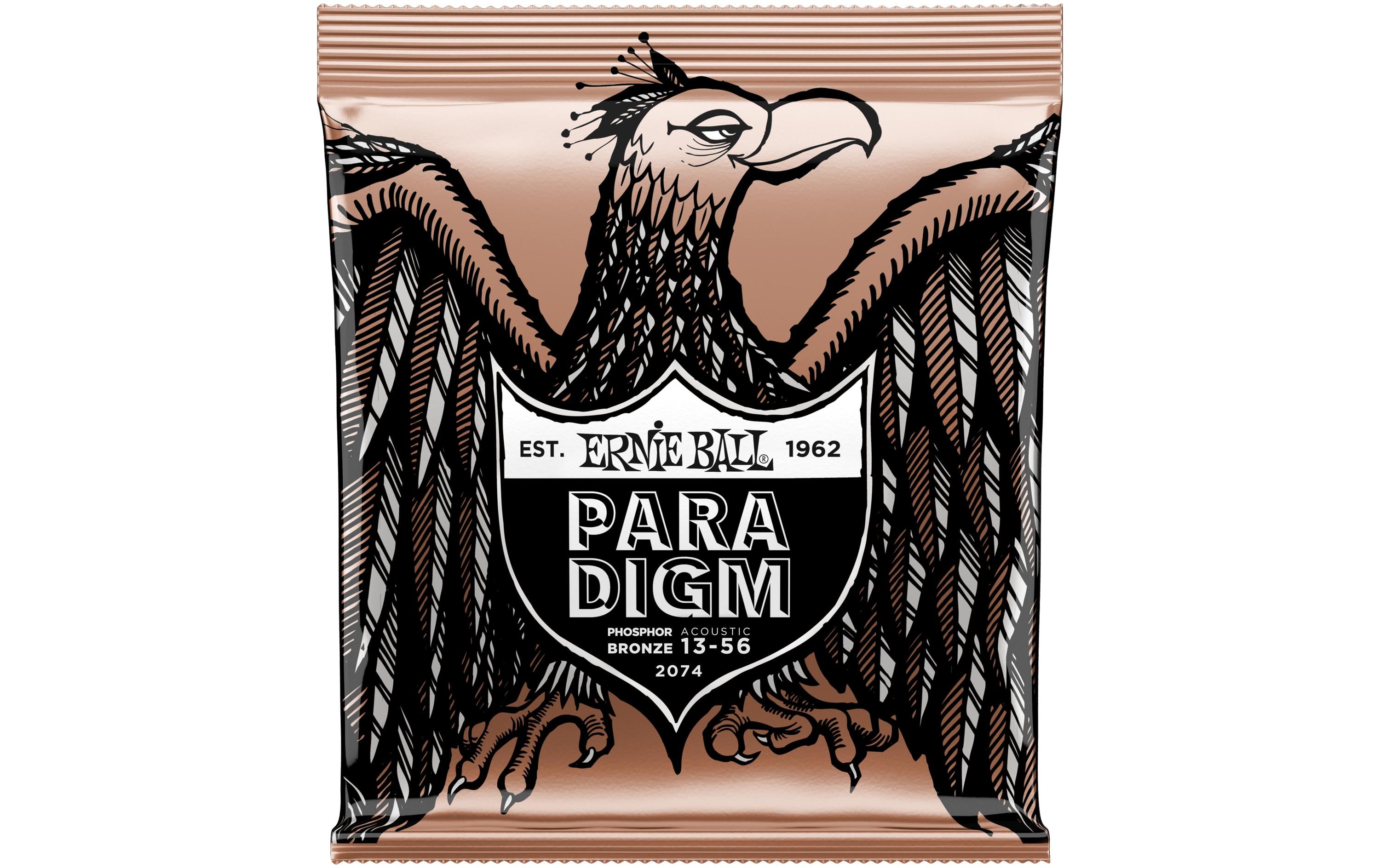 Ernie Ball 2074 Paradigm Phosphor Bronze Akustik Saitensatz, Medium 13-56