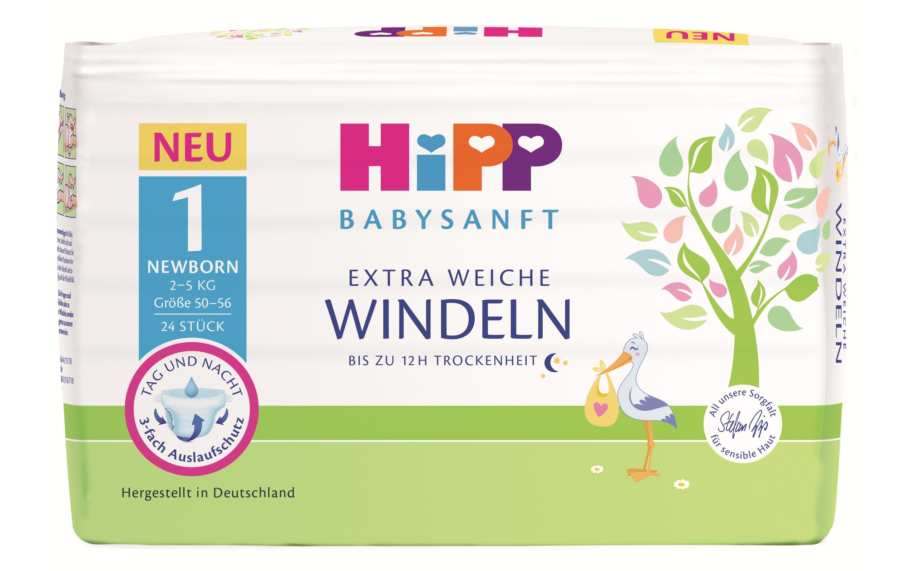 Hipp Babysanft Windeln Newborn 1 24 Stk.