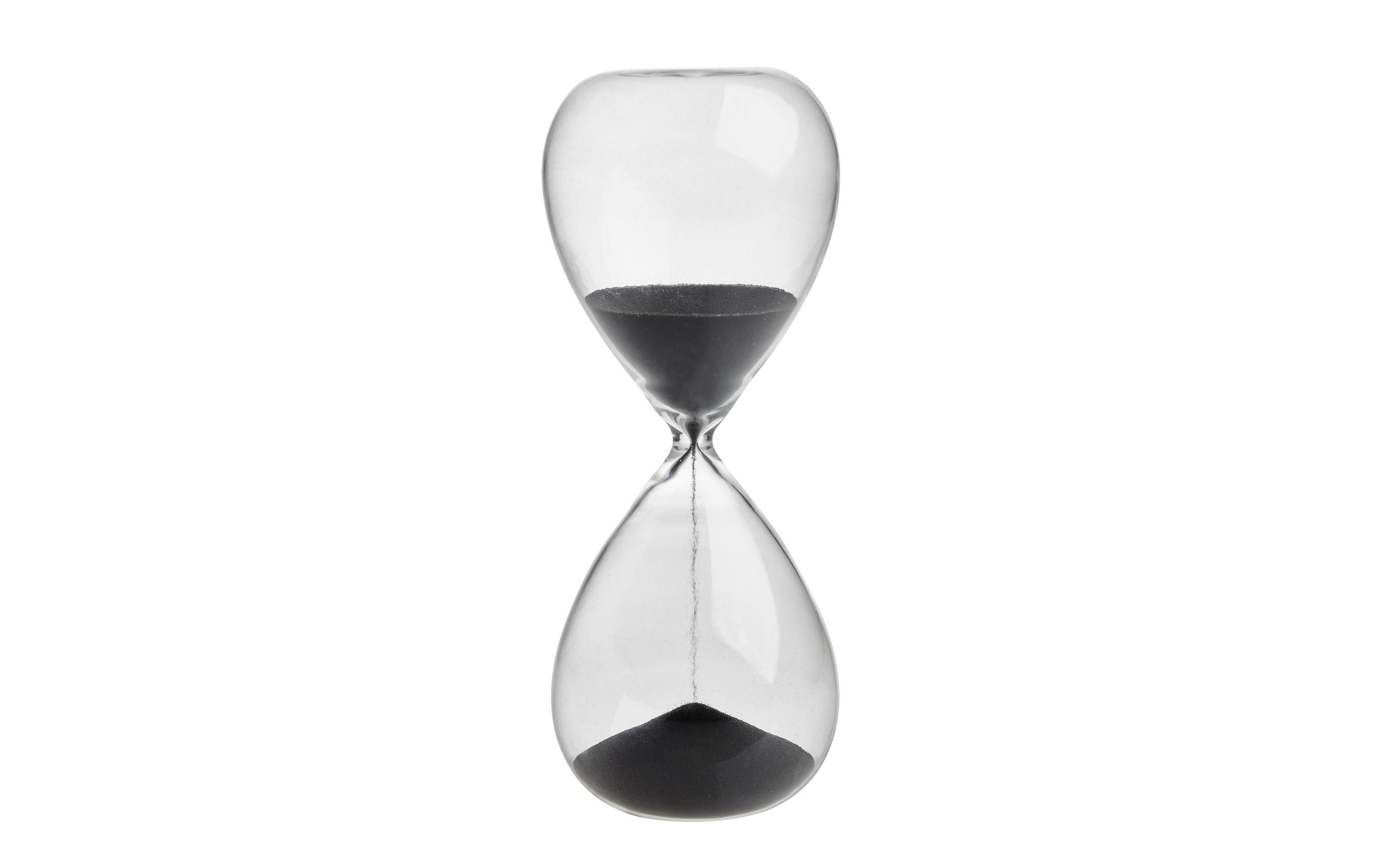 TFA Sanduhr anthrazit, 15 Minuten