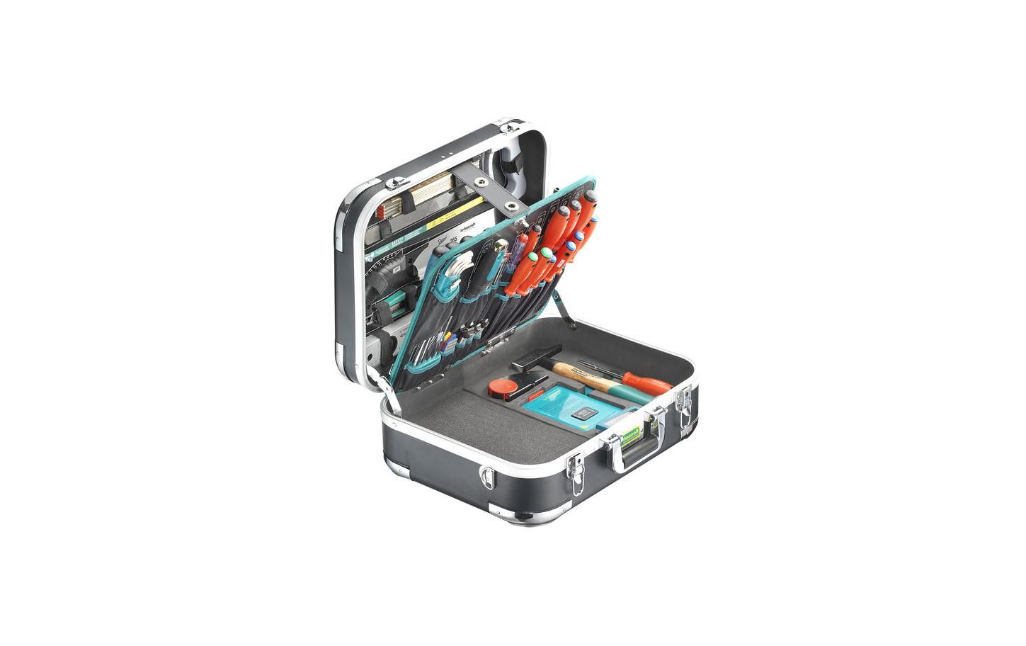 TECHNOCRAFT Werkzeugk. PRO CHROME WOOD 116