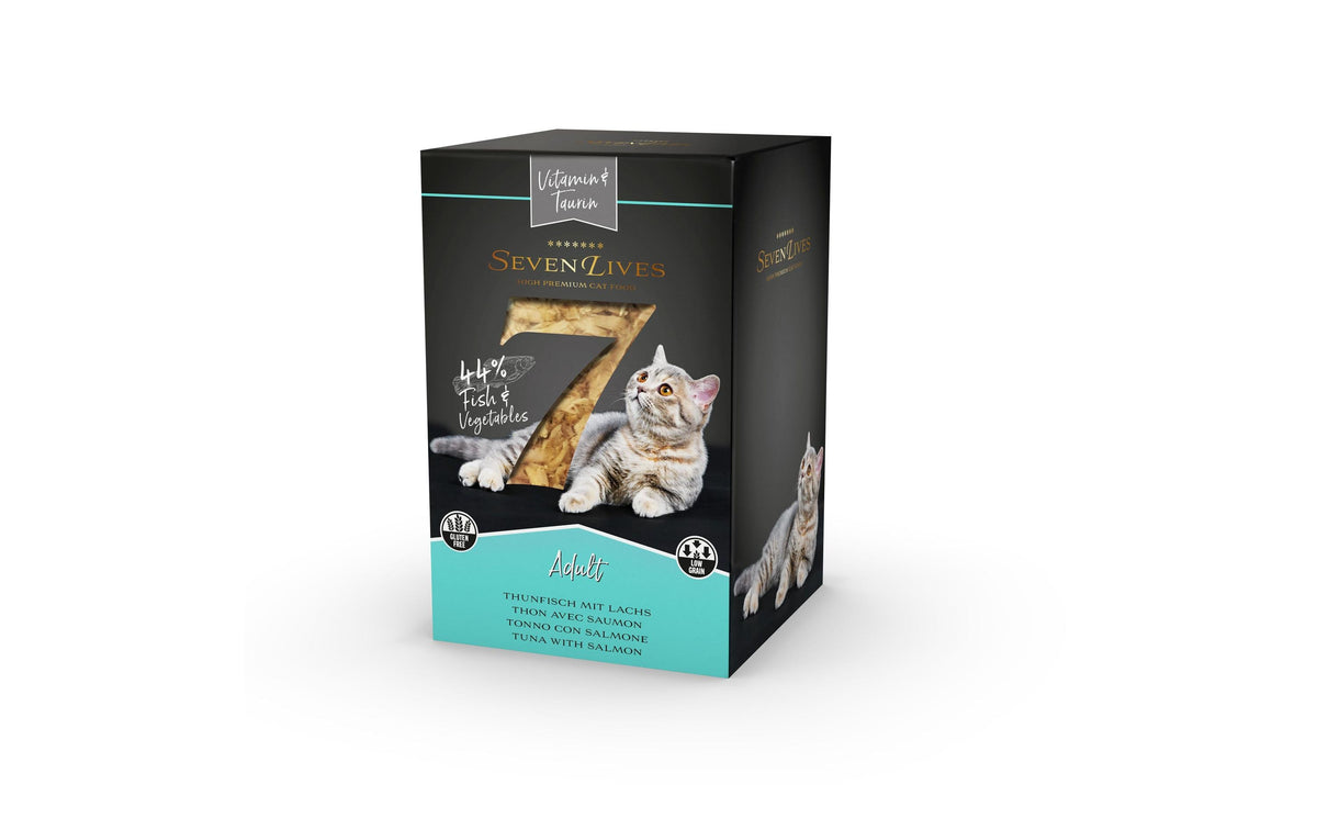 7Lives Adult Thunfisch/Lachs Jelly 6x60g
