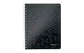 Leitz Collegeblock WOW A5 A5, schwarz, kariert