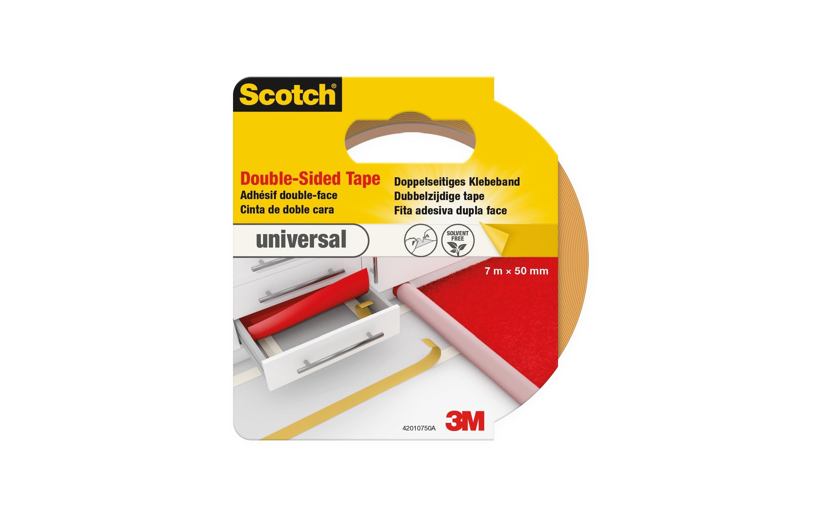 Scotch Teppich-Klebeband universal 50 mm x 7 m