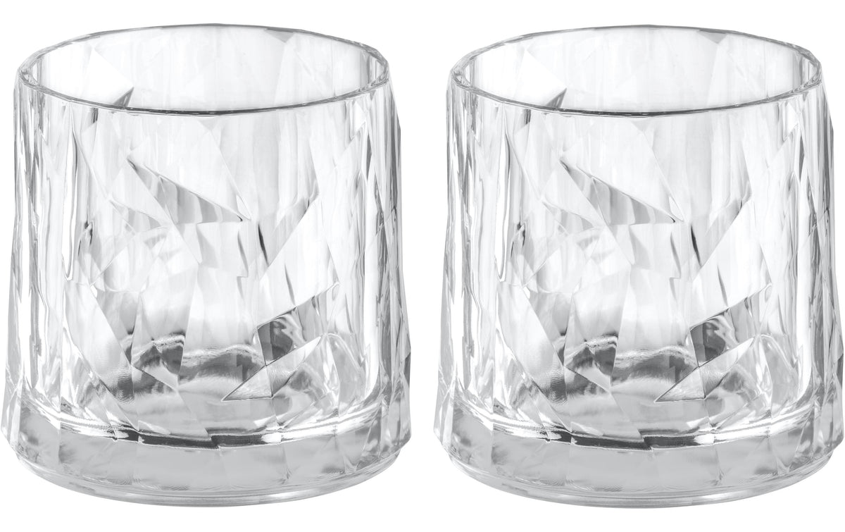 Koziol Superglas Cocktail 330ml 2er Set CLUB No. 2, Kunststoff, Nutzvol. 250ml