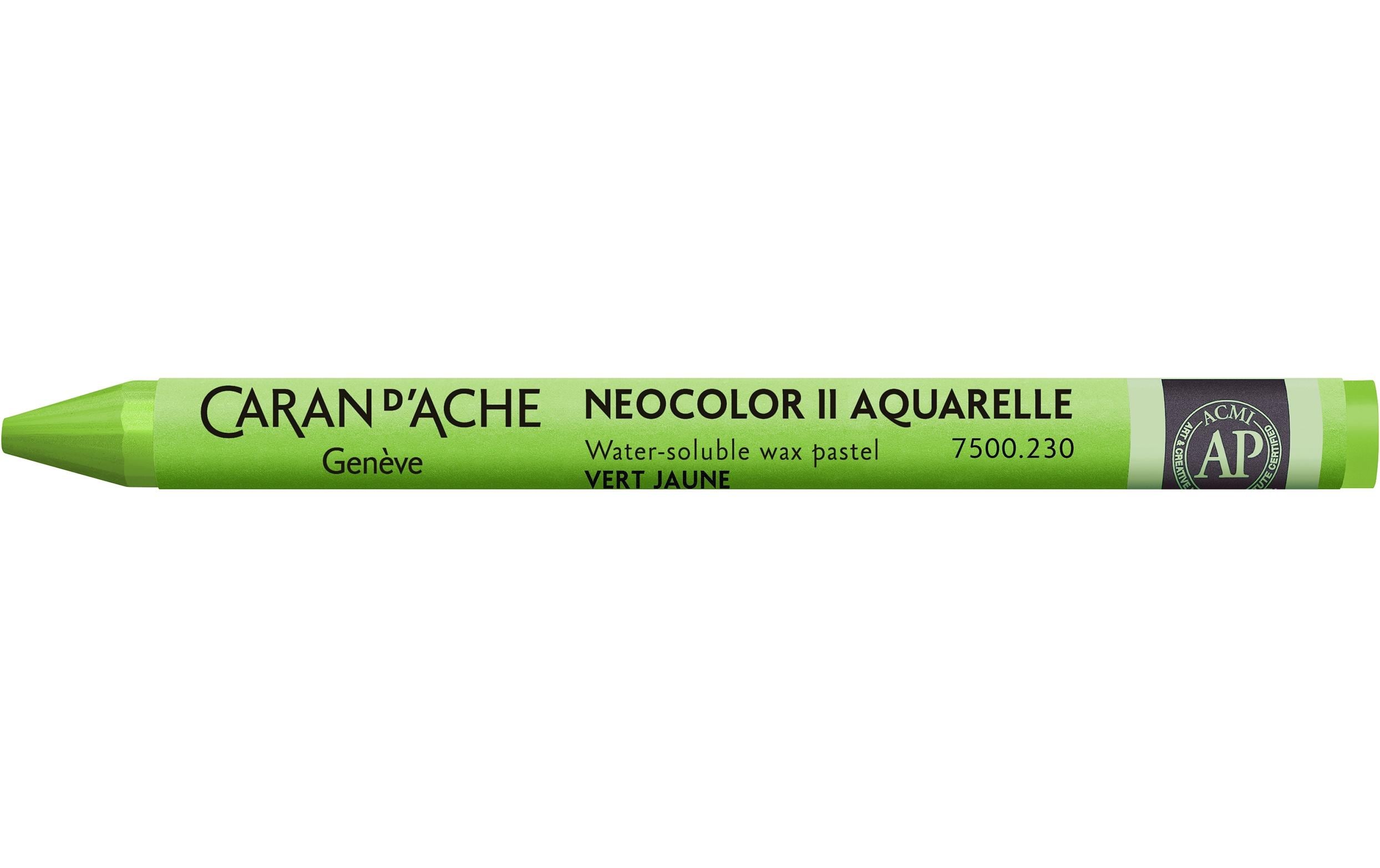 Caran dAche Neocolor 2 wasservermalbar gelbgrün