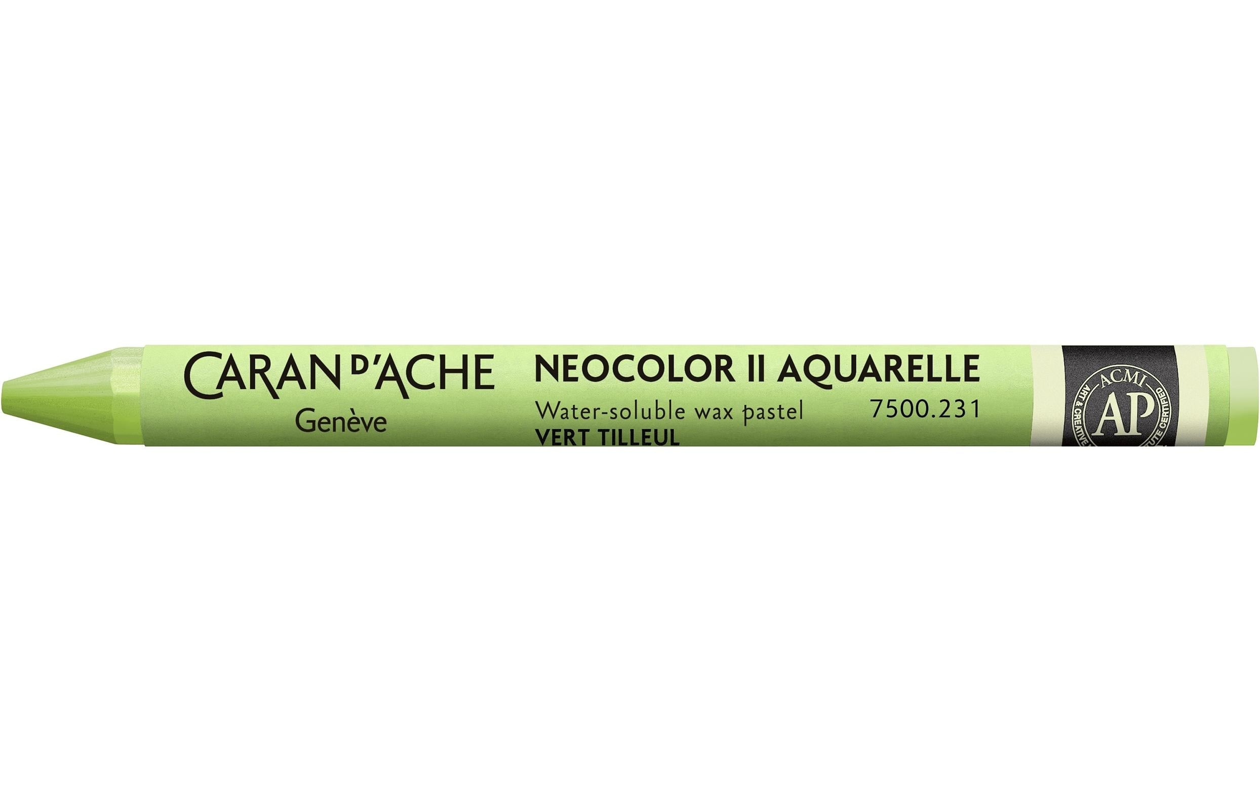 Caran dAche Neocolor 2 wasservermalbar lindengrün