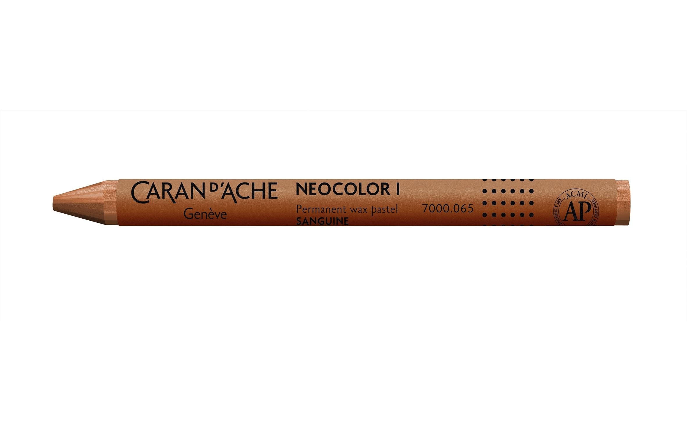 Caran dAche Neocolor 1 wasserfest rotbraun
