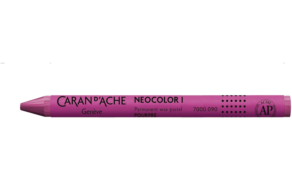 Caran dAche Wachsmalstifte Neocolor 1 wasserfest Purpur