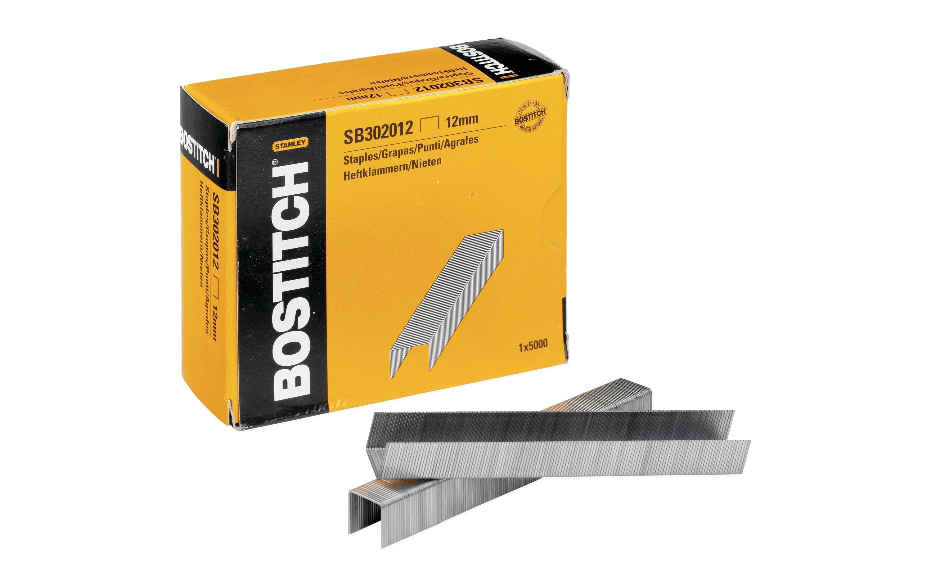 Bostitch Heftklammern SB 3020, 5000 Stk , Schenkellänge 12 mm