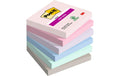 3M Post-it Super Sticky Notes, soulful 6 Blöcke à 90 Blatt, 76 x 76 mm