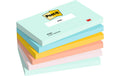 3M Post-it Notes, beachside 6 Blöcke à 100 Blatt, 127 x 76  mm