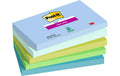 3M Post-it Super Sticky Notes, oasis 5 Blöcke à 90 Blatt, 127 x 76  mm