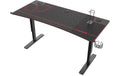 Ultradesk Cruiser Rot Gaming Table Rot, div Zubehör