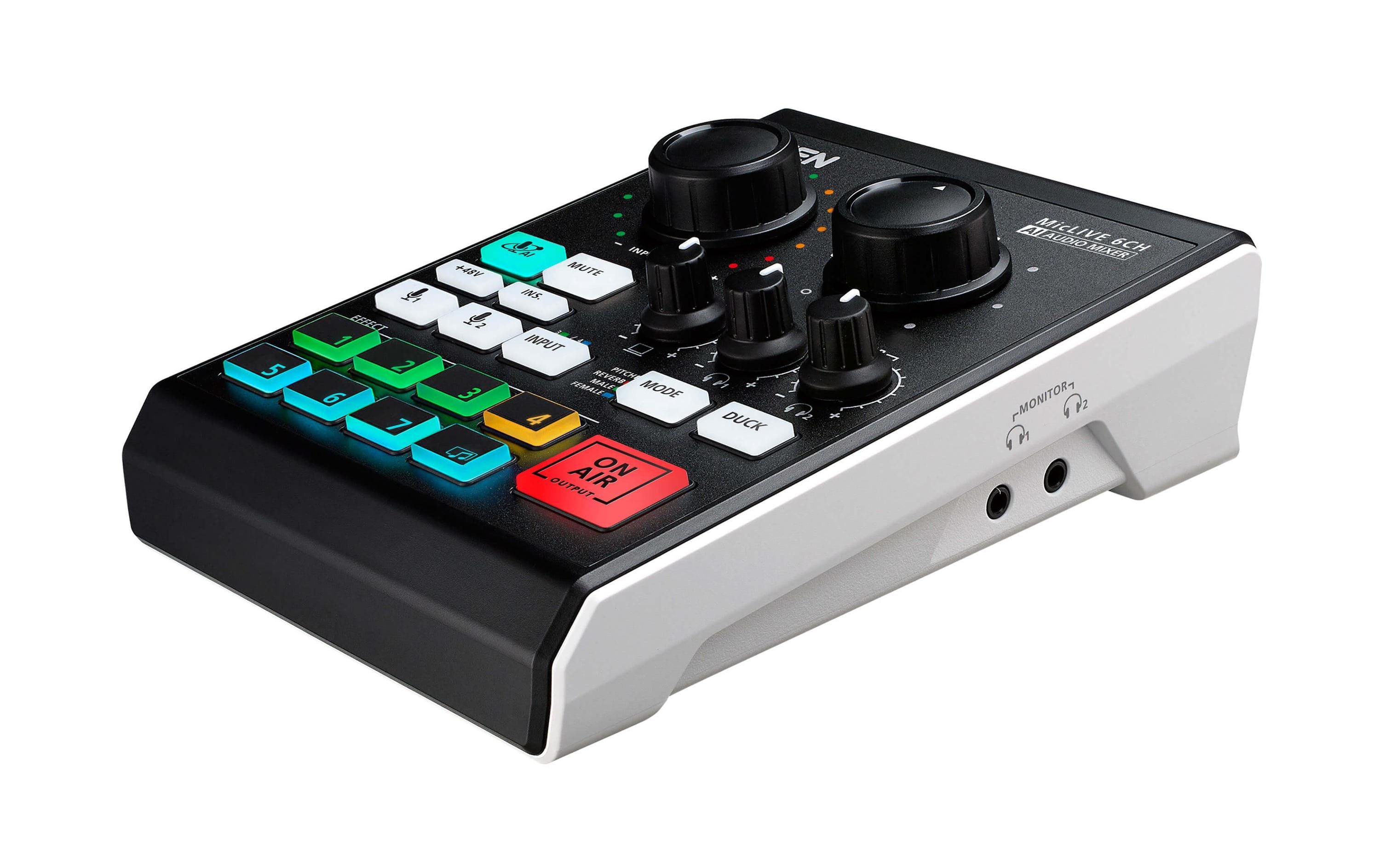 Aten UC8000 MicLive 6CH Audio Mixer Audio Mixer, MicLive
