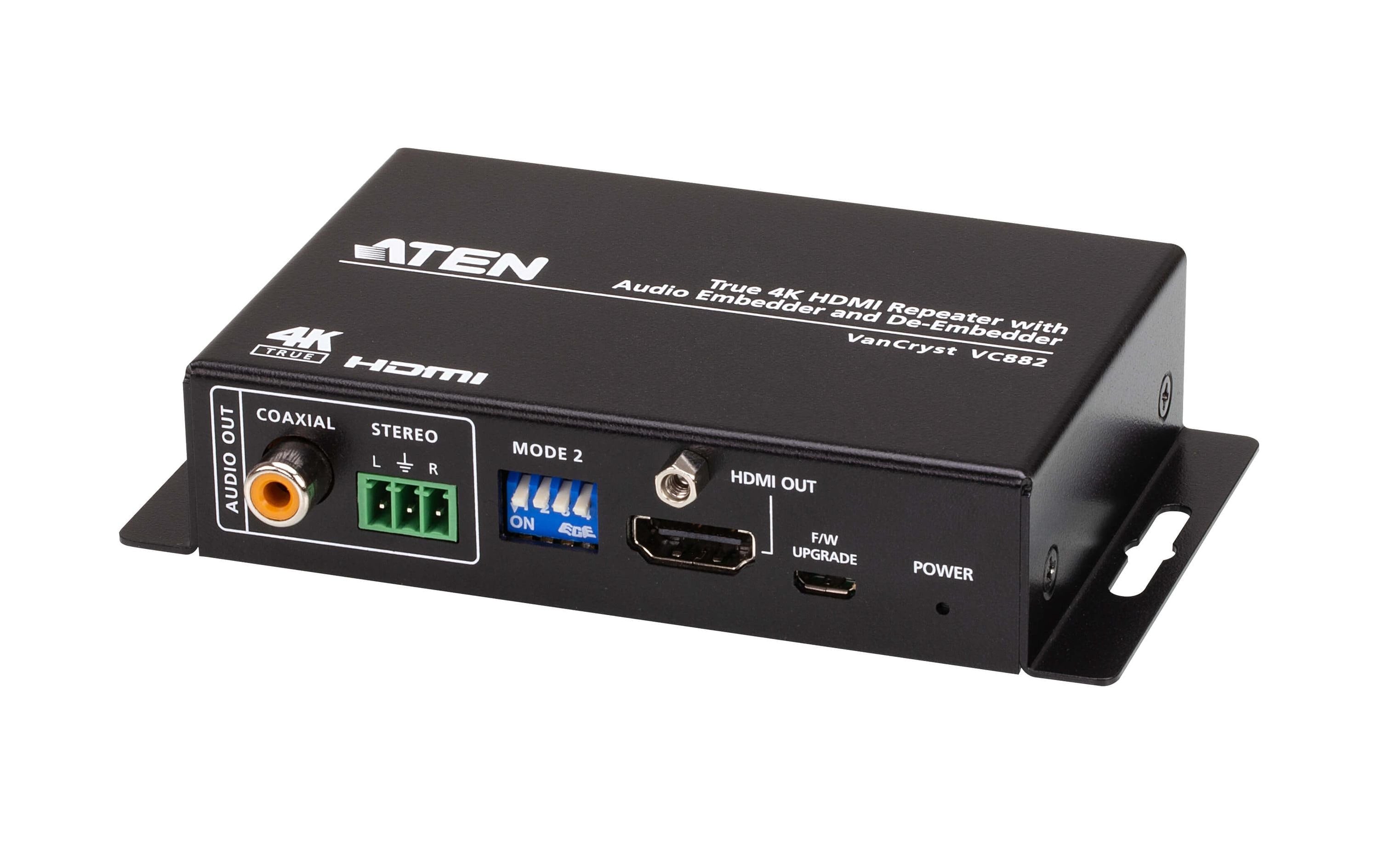 Aten VC882 True 4K HDMI Repeater 4K, HDMI