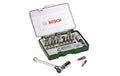 Bosch Schrauberbit- und Ratschen-Set 27-tlg.
